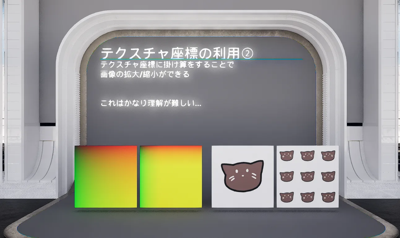 3倍でタイリング